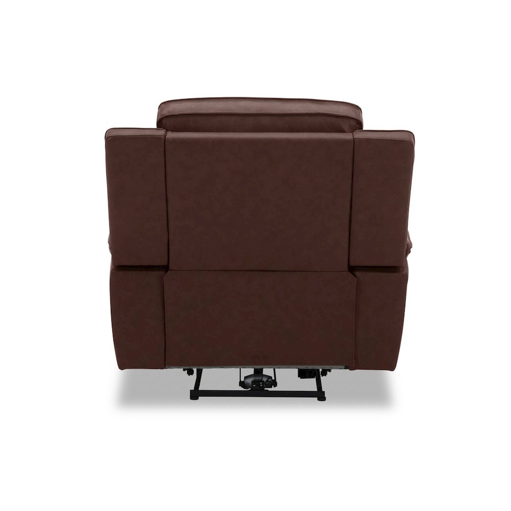 Avery Dual Power Recliner Living Room Chair - Cognac Leather
