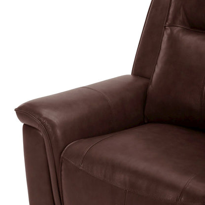 Avery Power Reclining Loveseat - Cognac Leather