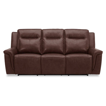 Avery Living Room Power Recline Set with Sofa & Loveseat - Cognac Leather