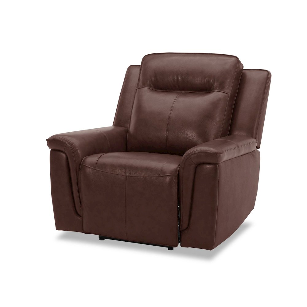 Avery Living Room Power Recline Set with Sofa & Recliner - Cognac Leather