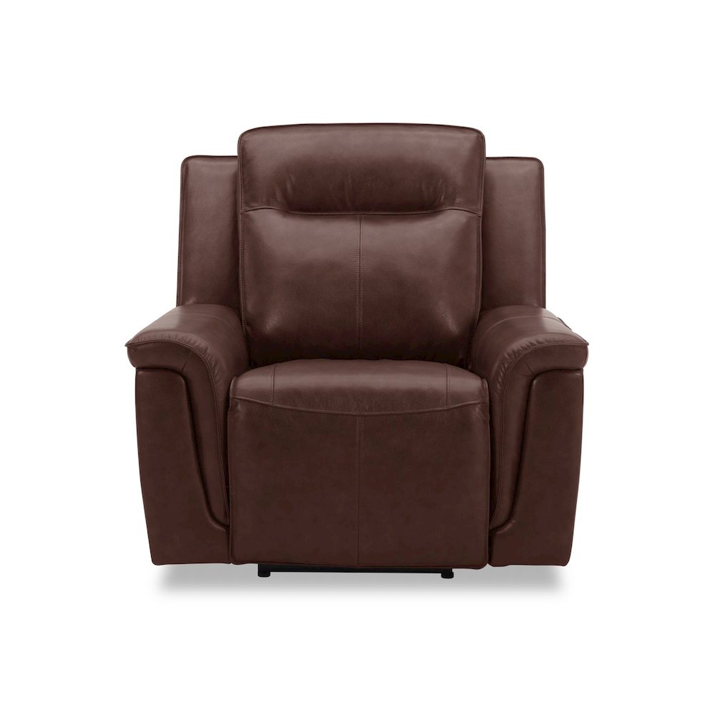 Avery Living Room Power Recline Set with Sofa & Recliner - Cognac Leather
