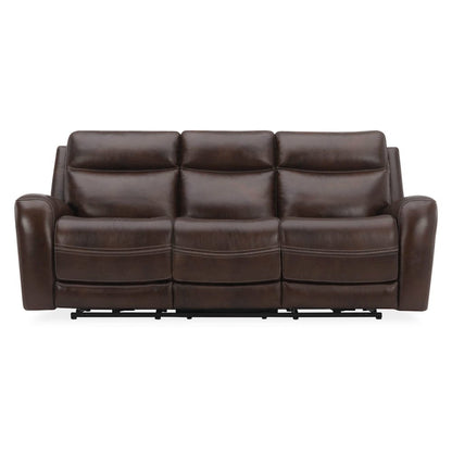 Power Three Seat Dual Reclining Sofa, Power Headrest and Zero Gravity