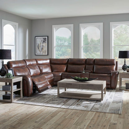 Blair Blair Brown 6 Piece Sectional