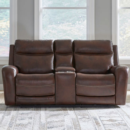 Blair Blair Sofa & Loveseat - Cognac Leather