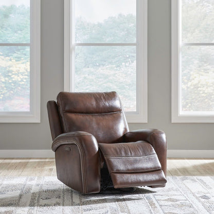 Blair Blair Sofa w/ Loveseat & Recliner - Cognac Leather
