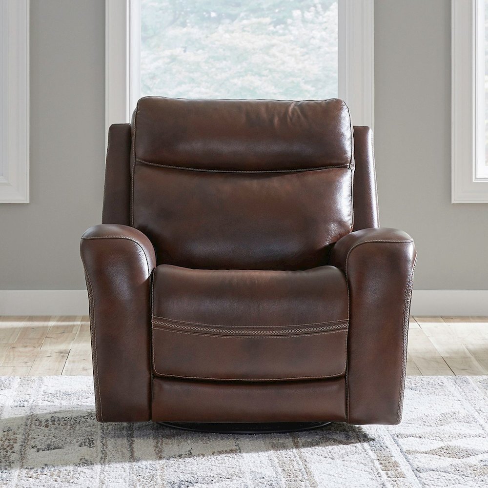 Blair Blair Sofa w/ Loveseat & Recliner - Cognac Leather