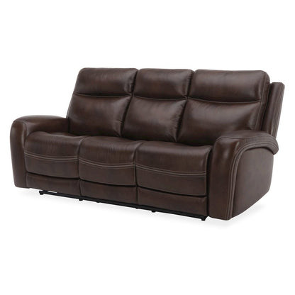 Blair Blair Sofa w/ Loveseat & Recliner - Cognac Leather