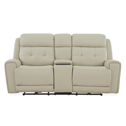 Dual Reclining Loveseat w/ Console, Power Headrest, Lumbar with Zero Gravity