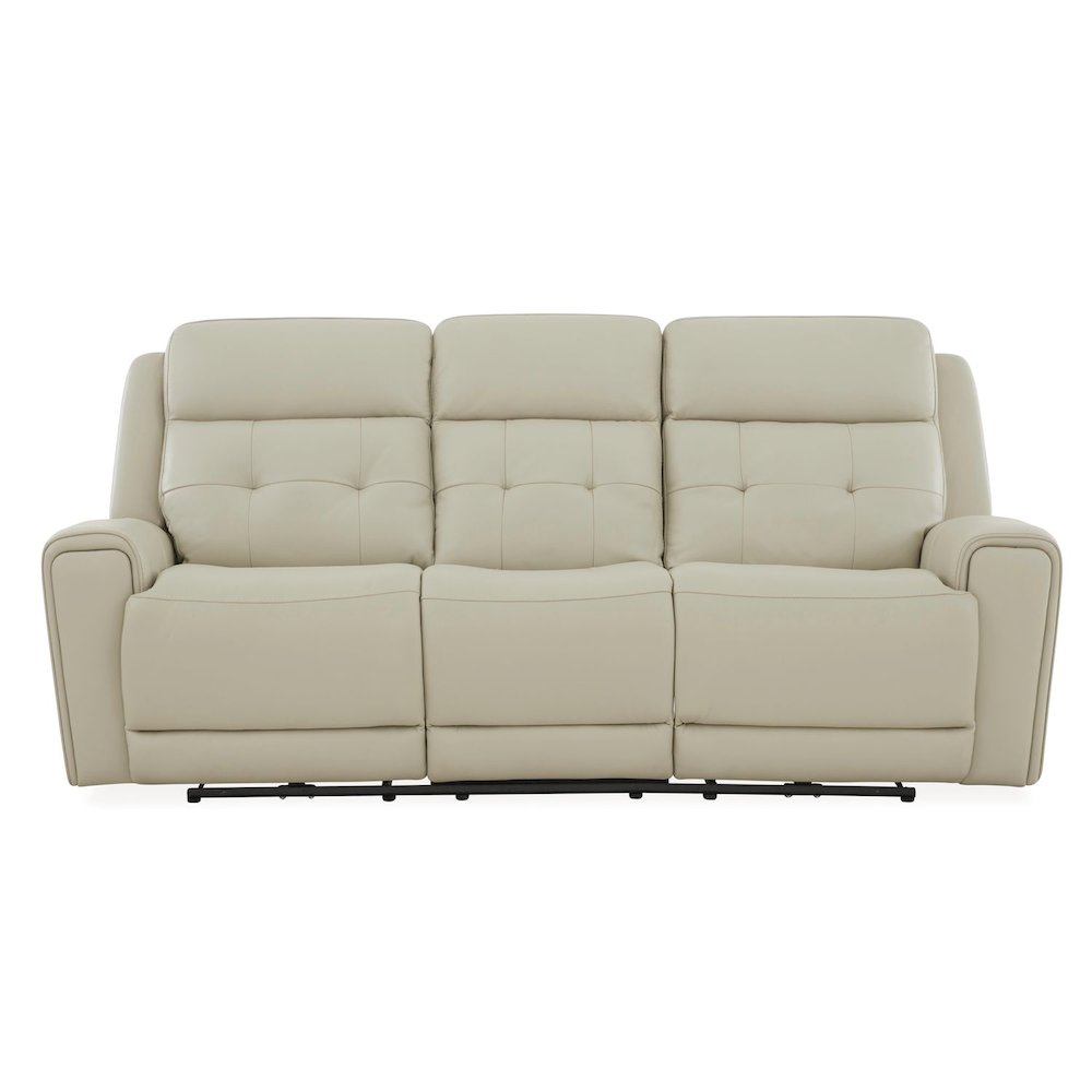 Carrington Carrington Sofa & Recliner - Baja Stone Leather