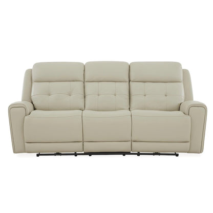 Carrington Carrington Sofa & Recliner - Baja Stone Leather