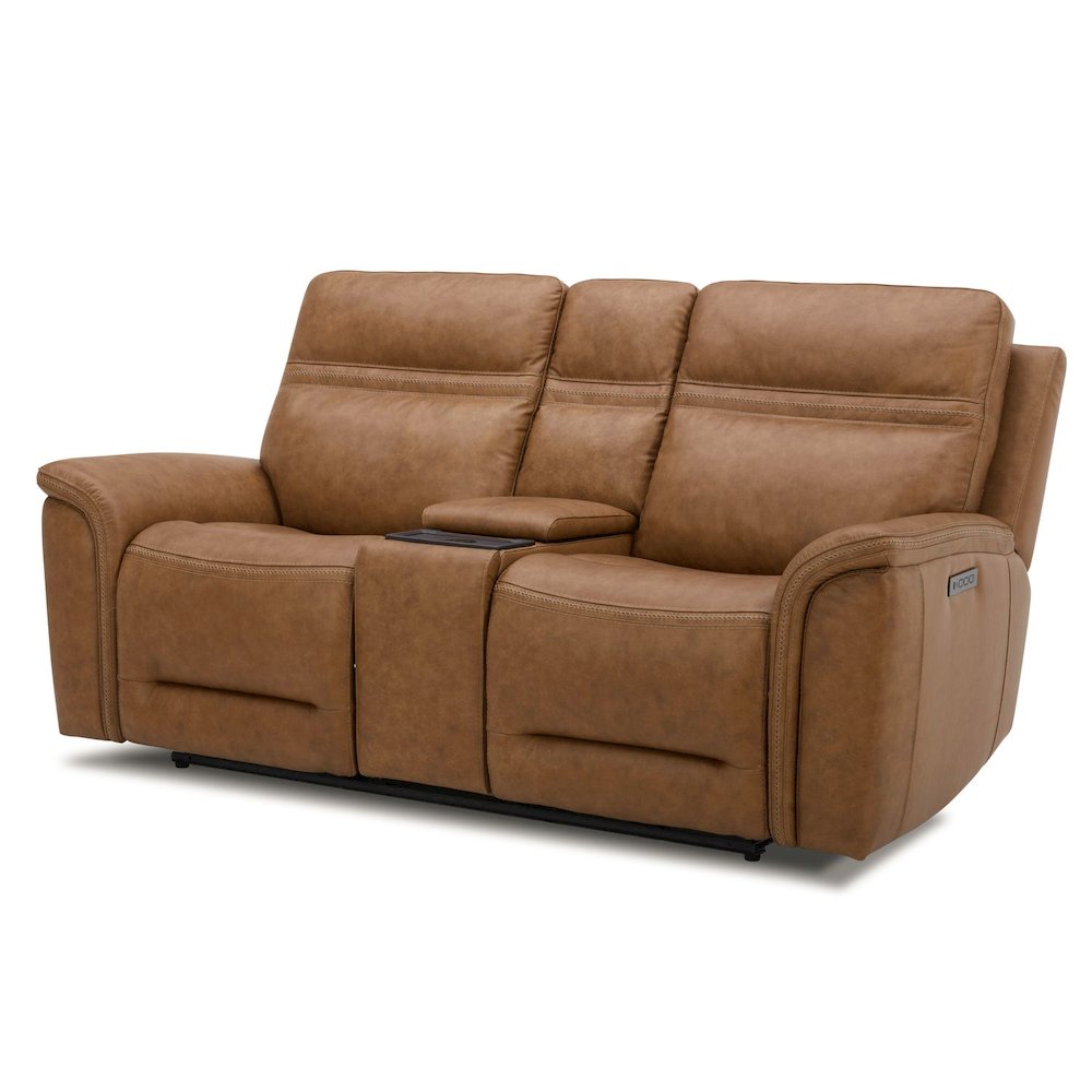 Dual Reclining Loveseat w/ Console, Power Headrest, Lumbar with Zero Gravity