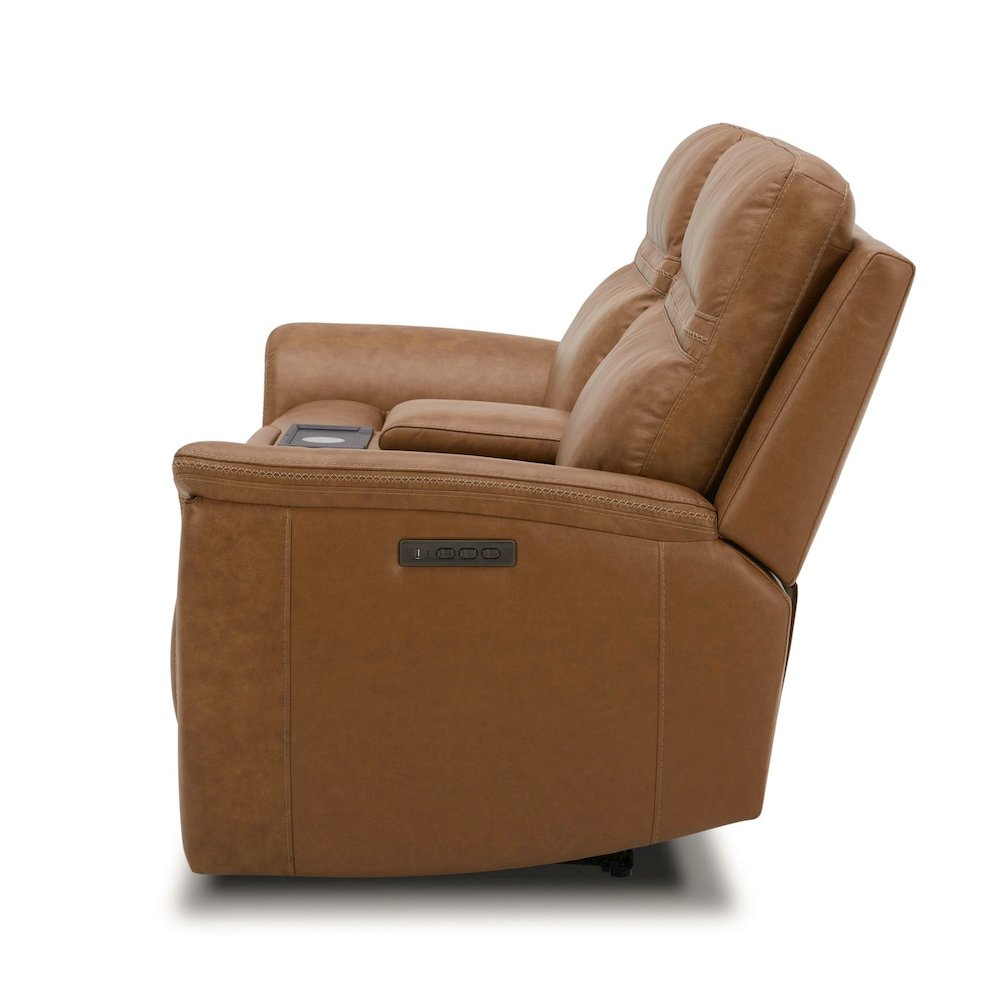 Dual Reclining Loveseat w/ Console, Power Headrest, Lumbar with Zero Gravity
