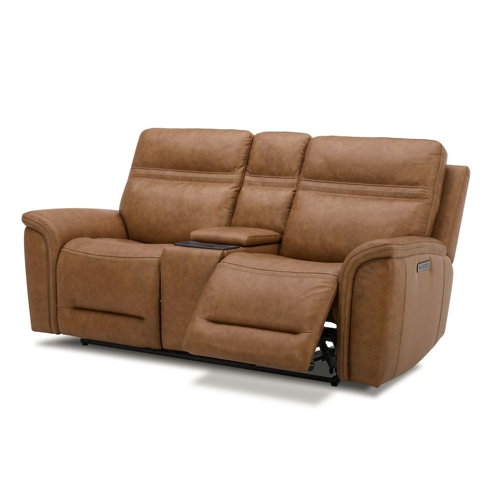 Dual Reclining Loveseat w/ Console, Power Headrest, Lumbar with Zero Gravity