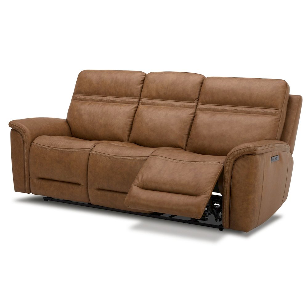 Power Three Seat Dual Reclining Sofa, Power Headrest, Lumbar with Zero Gravity