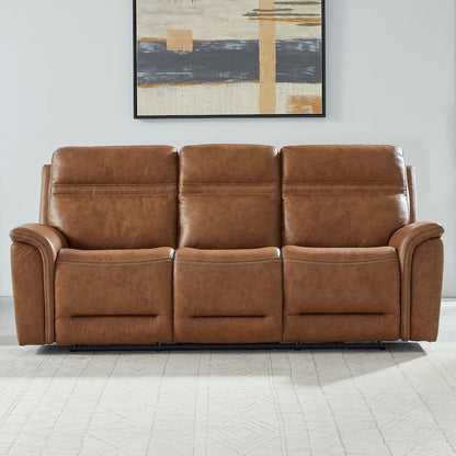 Cooper Cooper Sofa & Recliner - Camel Leather