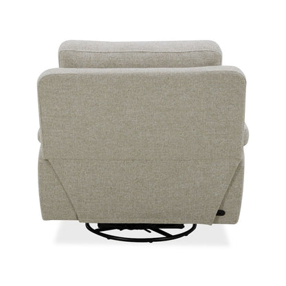 Power Recline Sofa & Recliner  with Charging Ports - Nathan Ginger Fabric