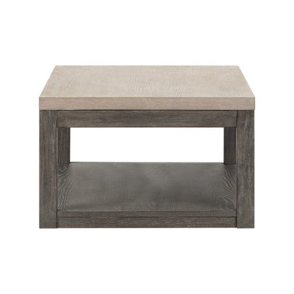 Piedmont 3 Piece Table Set - Cocktail, 2 End Tables, Charcoal Ash Oak
