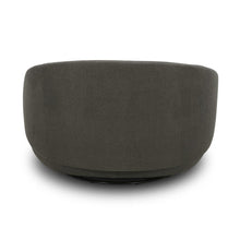 Uph Swivel Cuddler Chair - Charcoal Eclectic Multi in Charcoal