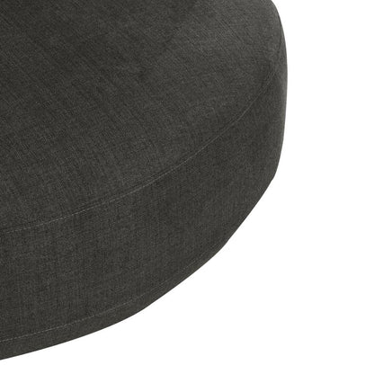 Uph Swivel Cuddler Chair - Charcoal Eclectic Multi in Charcoal