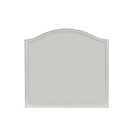 Stardust Mirror in Iridescent White