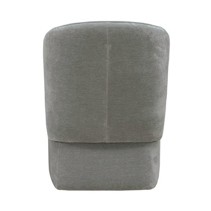 Accent Dining Chair with Castors - Rounded Arm - Sapphire Upholstry