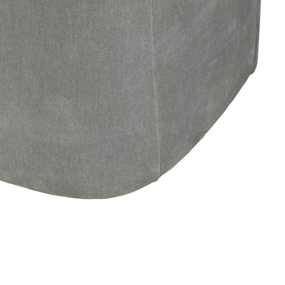 Accent Dining Chair with Castors - Squared Arm - Sapphire Upholstry