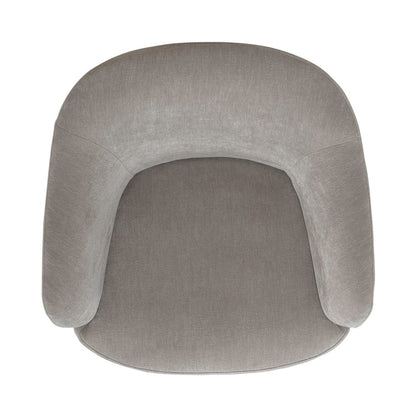 Accent Dining Chair with Castors - Squared Arm - Truffle Upholstry