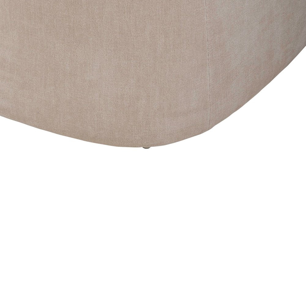 Accent Dining Chair with Castors - Squared Arm - Wicker Upholstry
