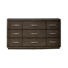 Cascade Falls Bedroom 9 Drawer Dresser  - Satin Espresso
