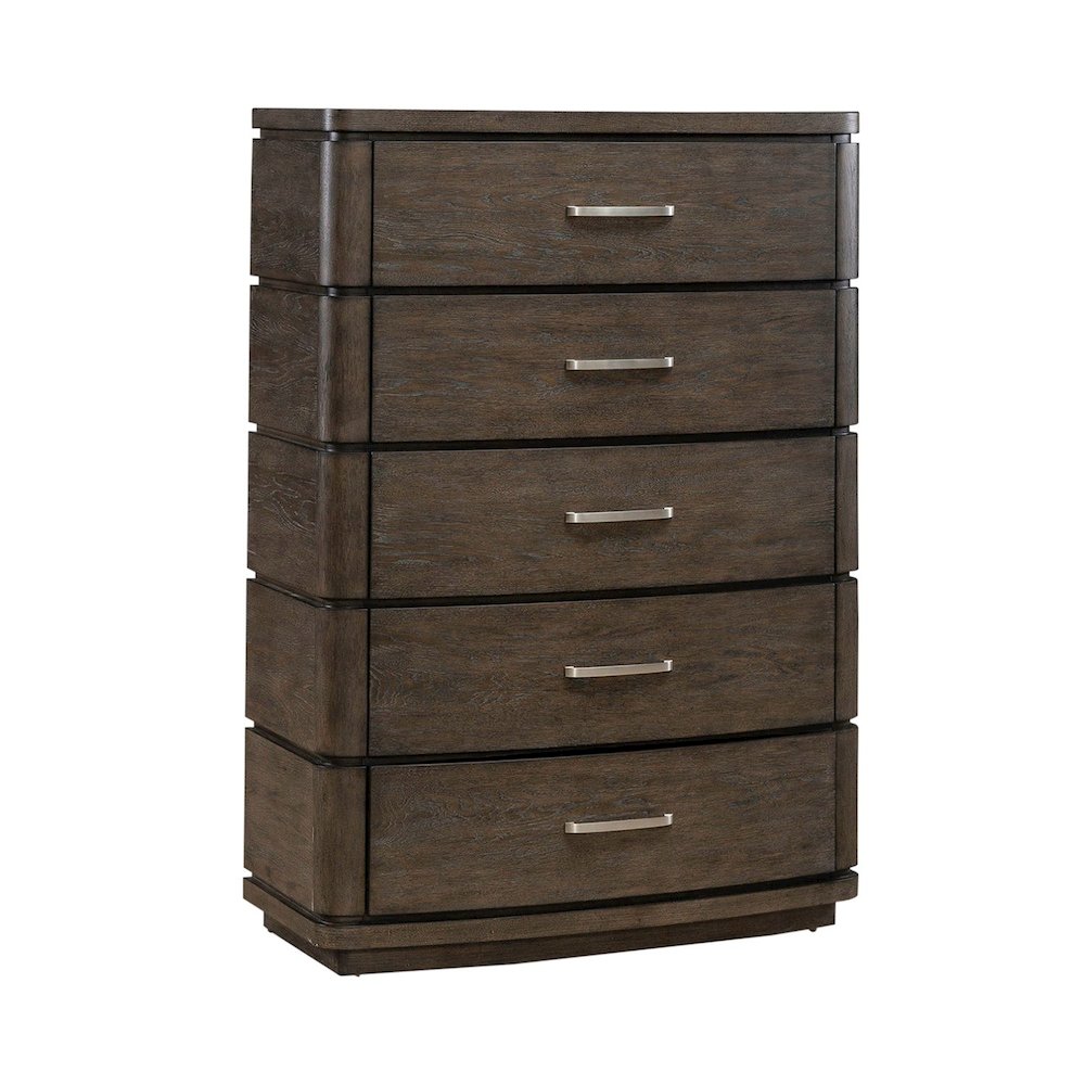 Cascade Falls Bedroom 5 Drawer Chest  - Satin Espresso