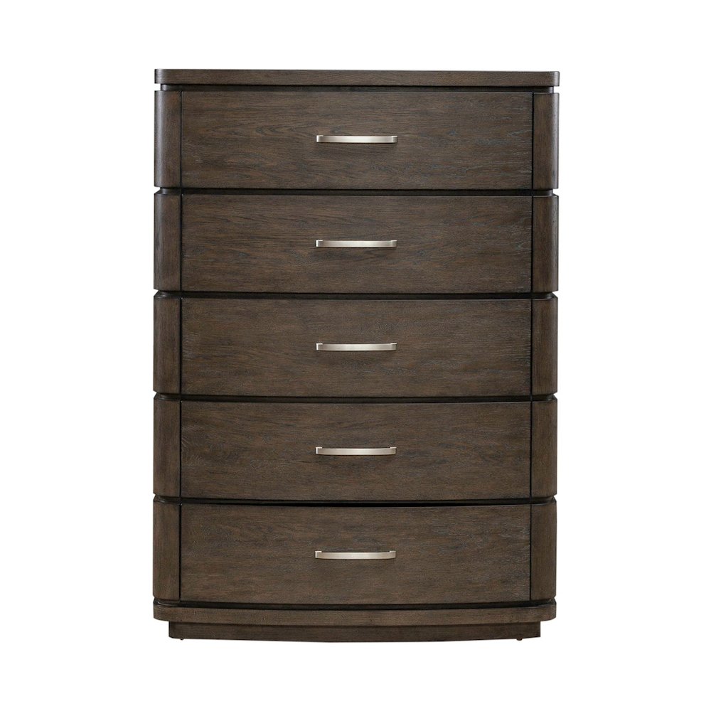 Cascade Falls Bedroom 5 Drawer Chest  - Satin Espresso