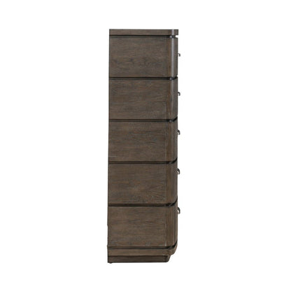 Cascade Falls Bedroom 5 Drawer Chest  - Satin Espresso