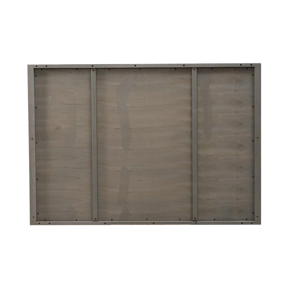 Cascade Falls Mirror for Bedroom Dresser Mount - Satin Espresso Oak