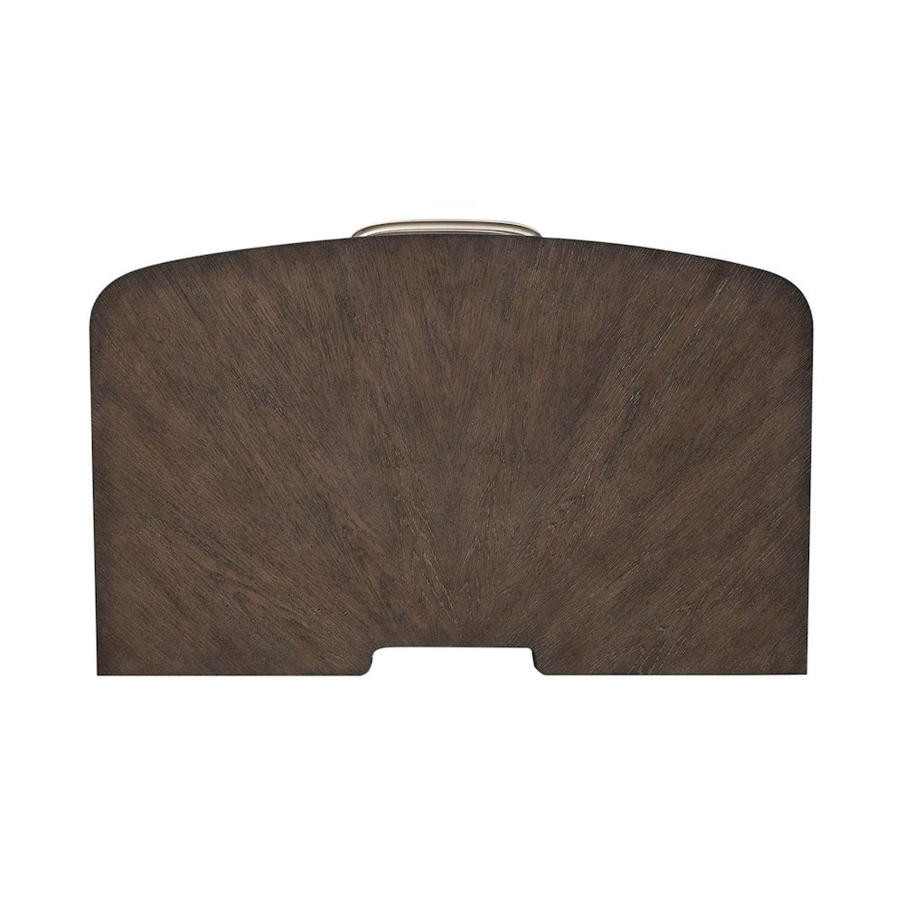 Drawer Nightstand with Charging Station - A/C, USB, USB-C - Satin Espresso Oak