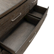 Cascade Falls Bedroom Dresser & Mirror  - Satin Espresso