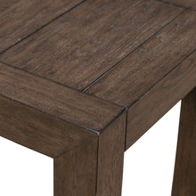 Cascade Falls Living Room Square End Table - Satin Espresso