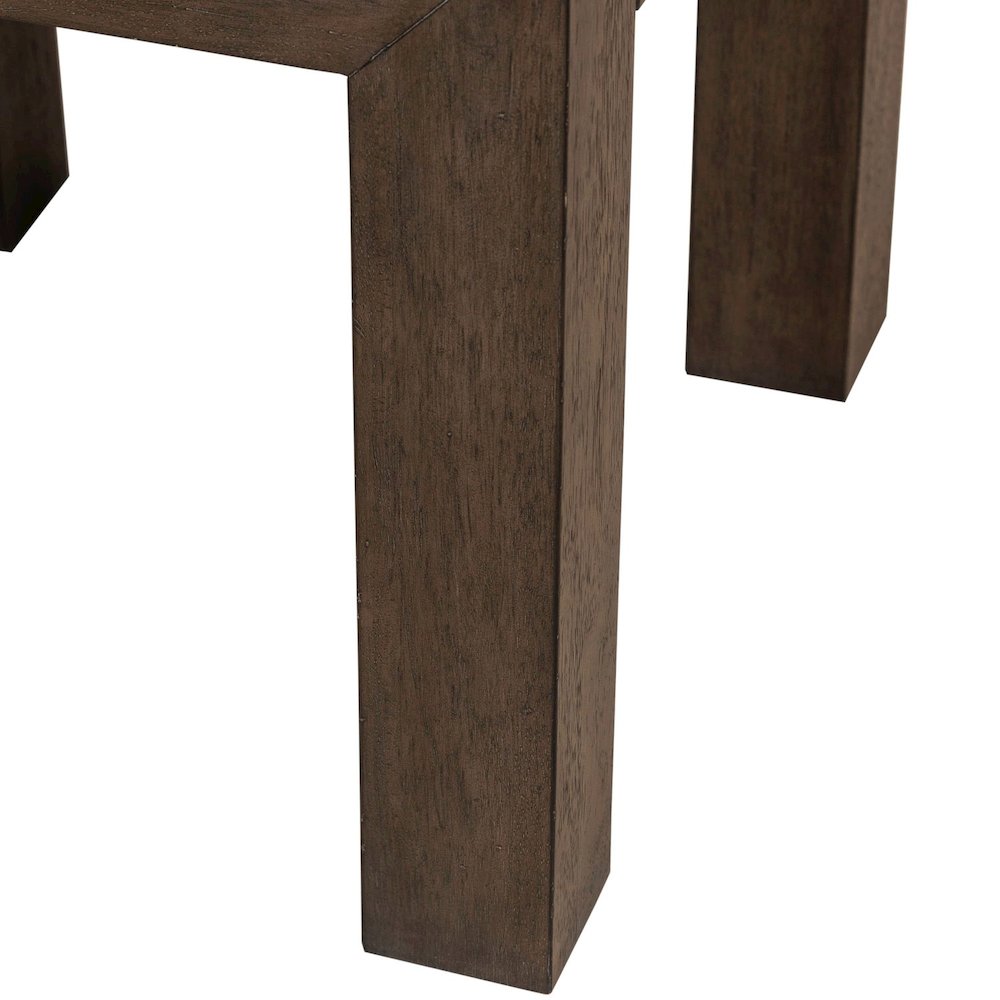 Cascade Falls Living Room Square End Table - Satin Espresso