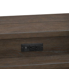 4 Piece Set - Console Bar Table, 3 Stools - Satin Espresso
