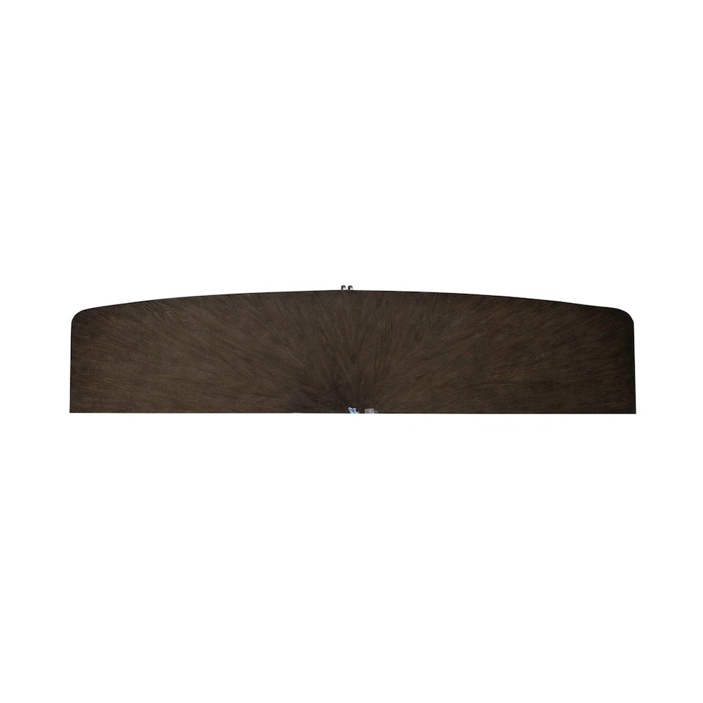 82 Inch TV Console for Living Room Media Storage  - Satin Espresso Oak