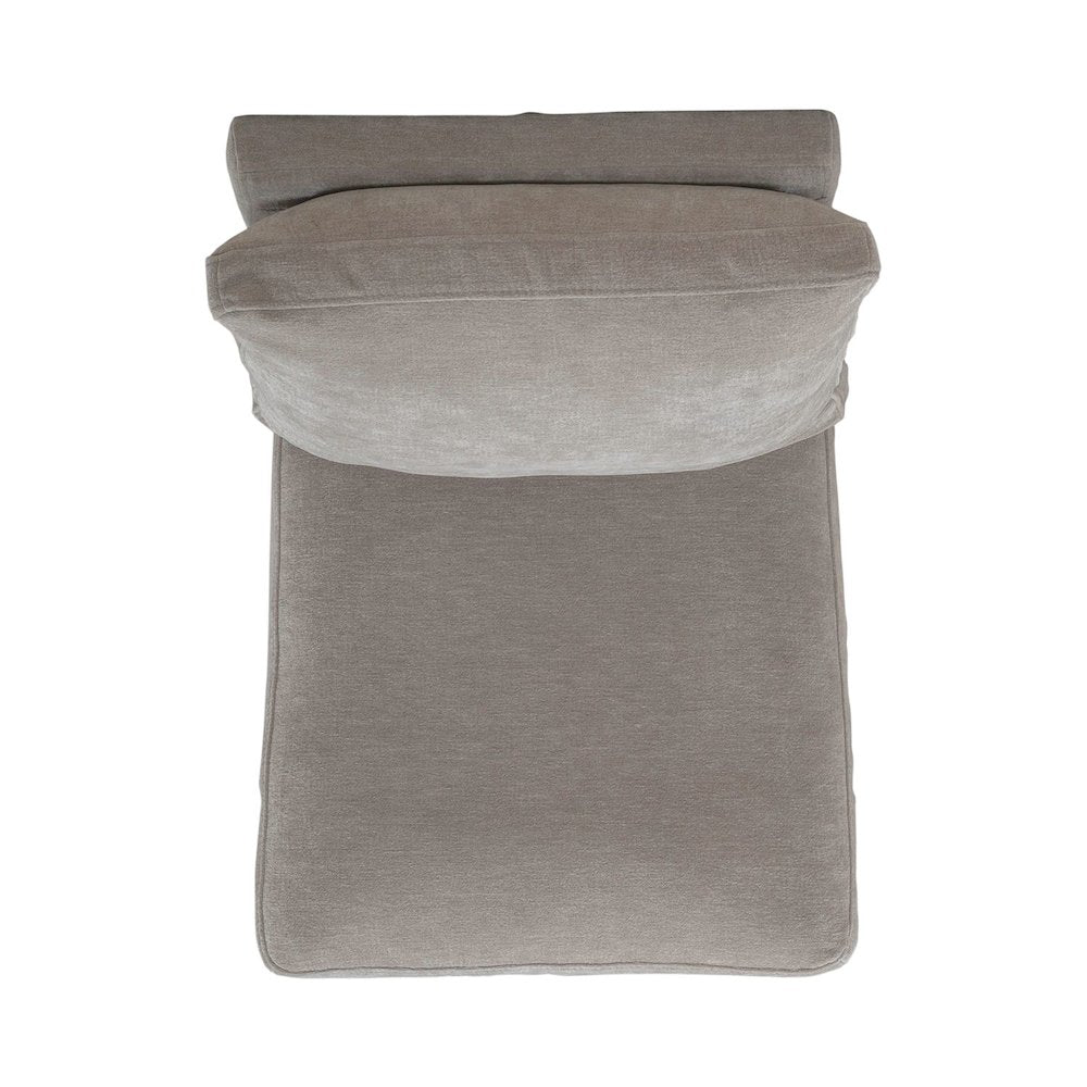 Accent Dining Chair with Castors - Squared Back - Truffle Upholstry