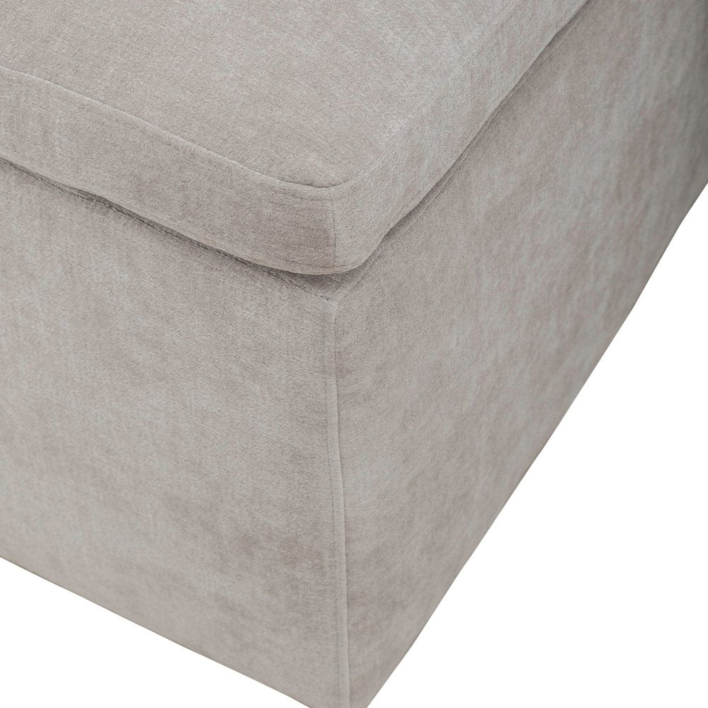 Accent Dining Chair with Castors - Squared Back - Truffle Upholstry