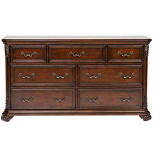 Messina Estates 7 Drawer Dresser in Cognac