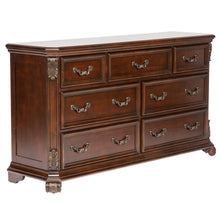 Messina Estates 7 Drawer Dresser in Cognac