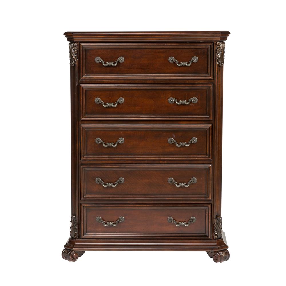 Messina Estates 5 Drawer Chest in Cognac