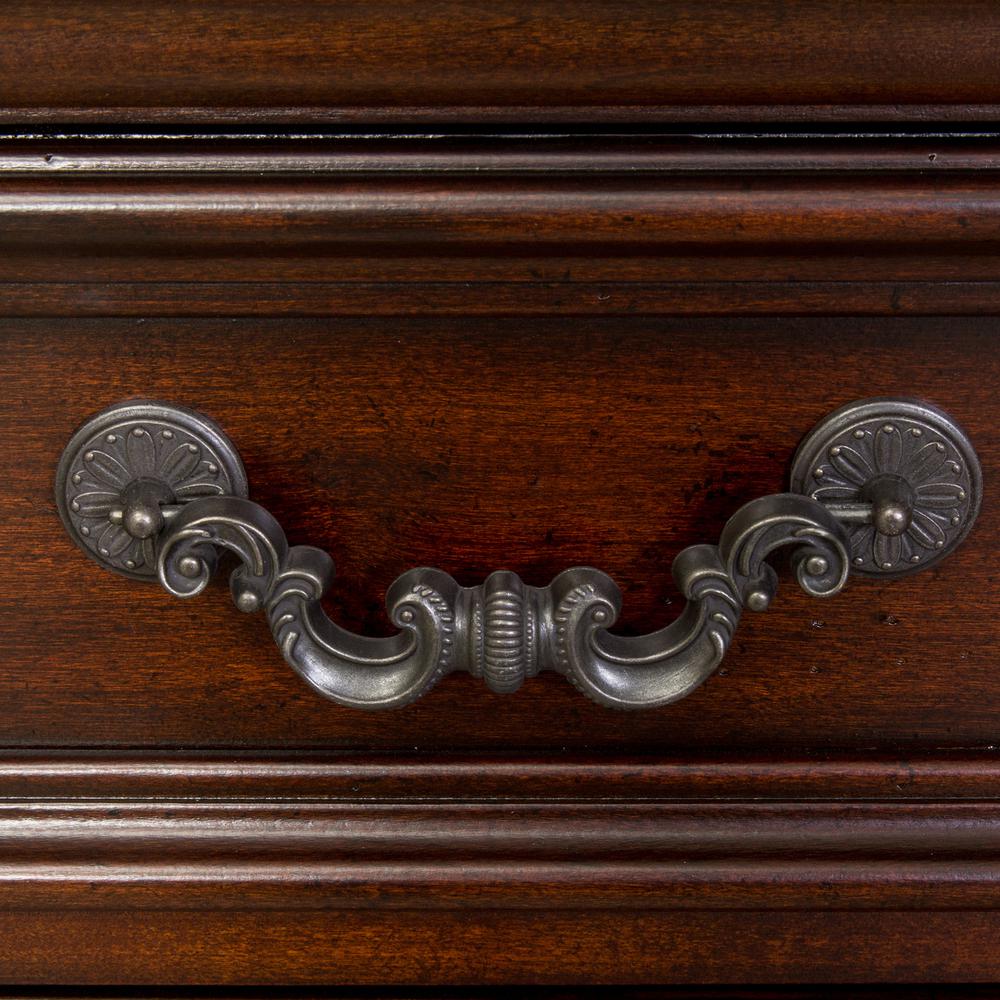 Messina Estates 3 Drawer Night Stand in Cognac