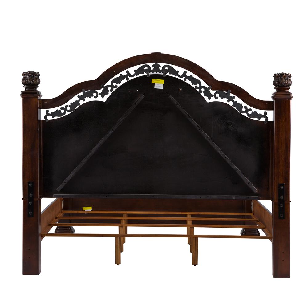 Messina Estates King Poster Bed in Cognac