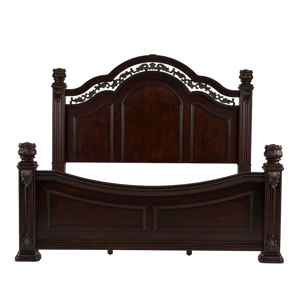 Messina Estates Queen Poster Bed, Dresser & Mirror