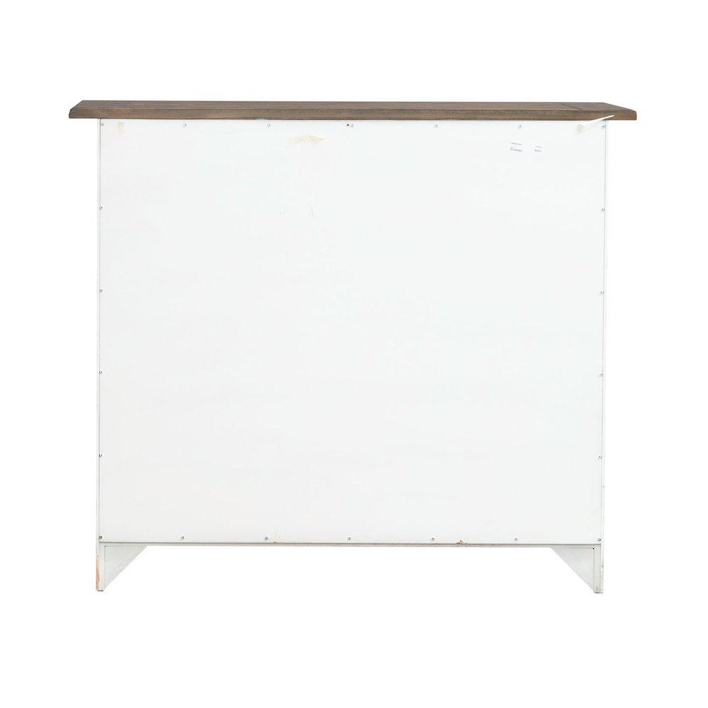 Al Fresco Server Cabinet for Dining Room - Graphite & Whitestone