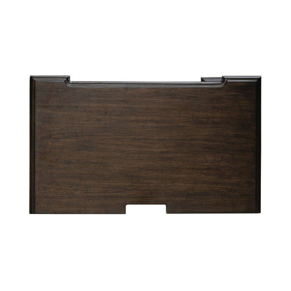 Providence Park Bedroom Nightstand with AC USB Charging Station - Chateau Brown