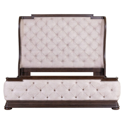 Provence Park King Shelter Bed Frame - Chateau Brown